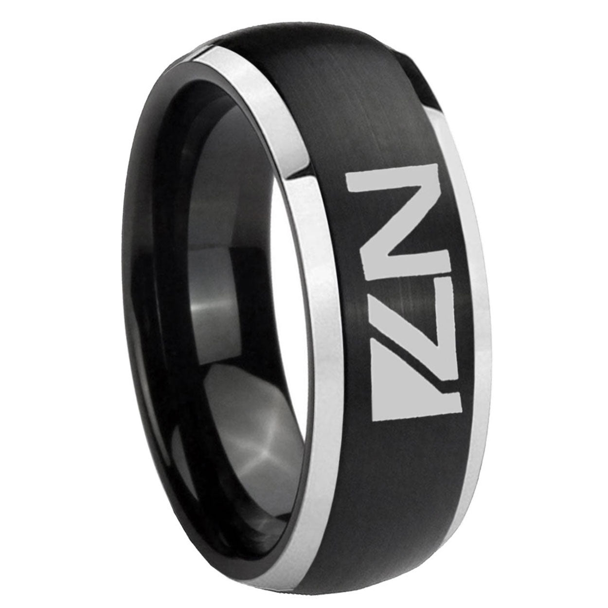 Masonic 32 Design Tungsten Carbide Promise Ring Set