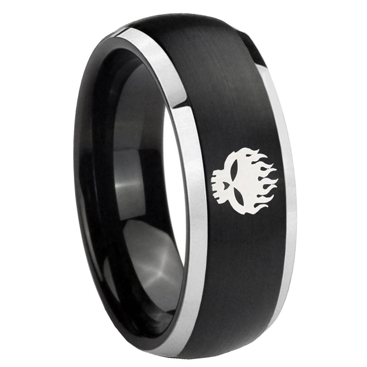 Masonic 32 Degree Freemason Tungsten Carbide Bridal Ring Sets