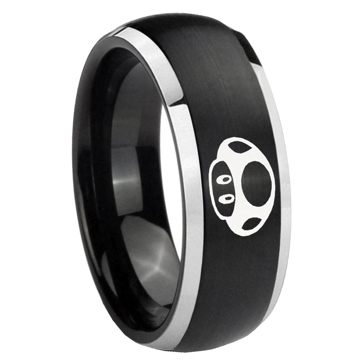 Seal of Seven Tungsten Carbide Bridal Band Set