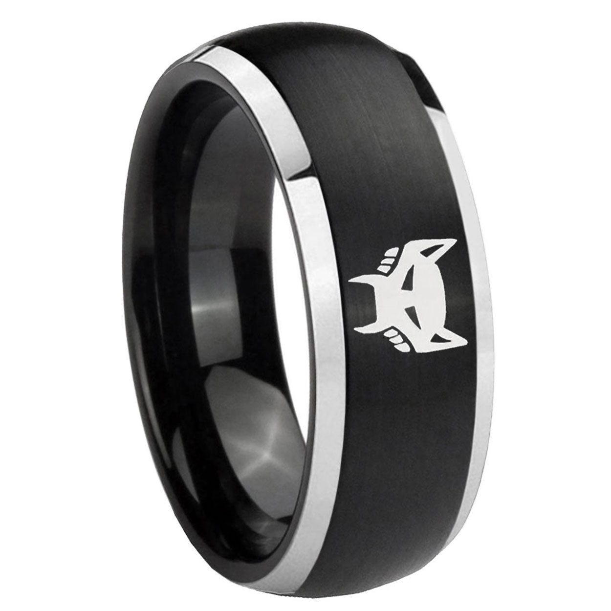Islamic Shahada Tungsten Carbide Couple Rings