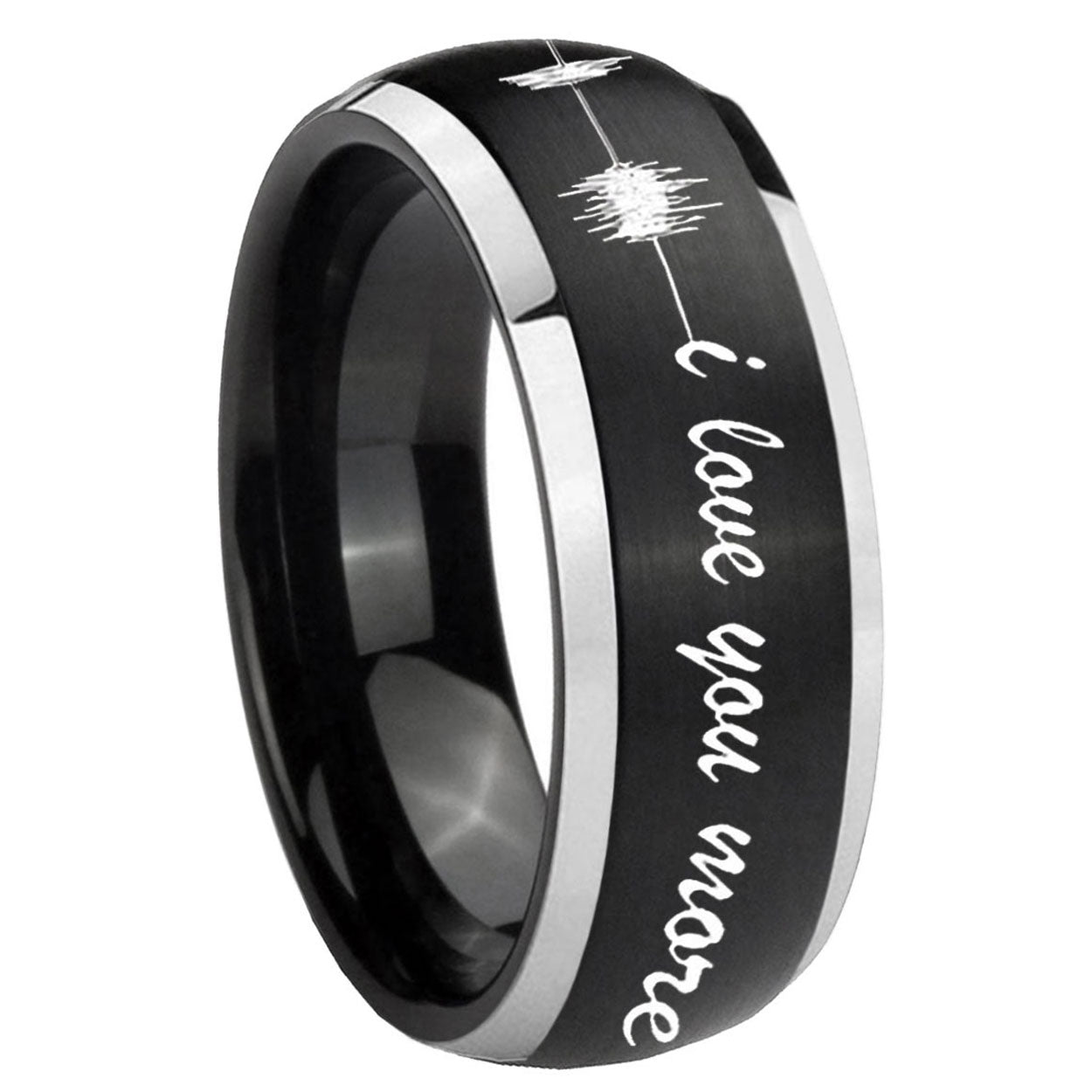 Celtic knot Tungsten Carbide Wedding Band Set