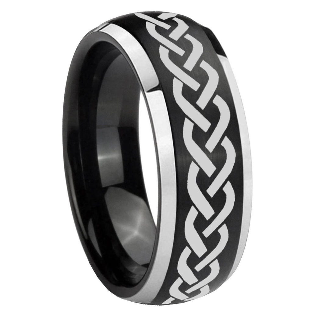Freemason Masonic Tungsten Carbide Wedding Ring Set