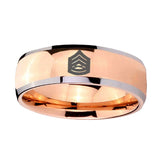 8mm-Army-Sergeant-Major-Dome-Rose-Gold-Tungsten-Carbide-Wedding-Band-Ring