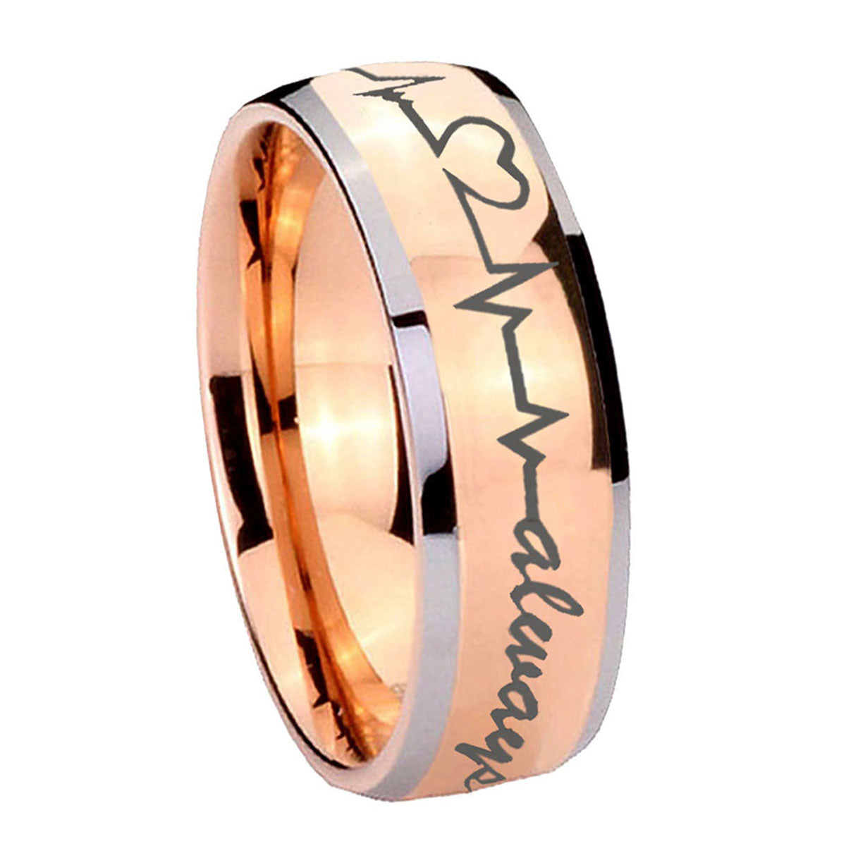 Lord Of The Rings Tungsten Carbide Wedding Ring Set