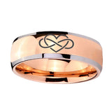 8mm-Infinity-Love-Dome-Rose-Gold-Tungsten-Carbide-Anniversary-Ring