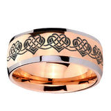 8mm-Celtic-Knot-Heart-Dome-Rose-Gold-Tungsten-Carbide-Custom-Mens-Ring