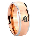 8mm Transformers Maximal Dome Rose Gold Tungsten Carbide Ring