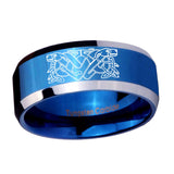 8mm-Celtic-Dog-Beveled-Edges-Blue-2-Tone-Tungsten-Anniversary-Ring