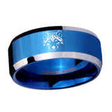 8mm-Wolf-Beveled-Edges-Blue-2-Tone-Tungsten-Anniversary-Ring