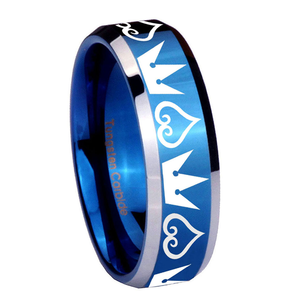 Celtic knot Tungsten Carbide His Hers Ring Set