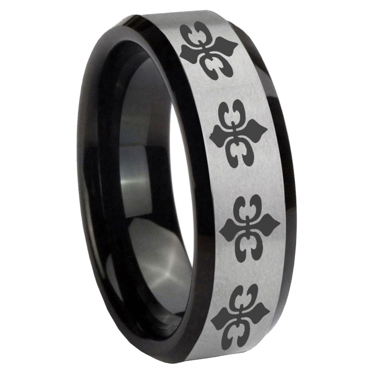 CTR Tungsten Carbide Mens Set Ring