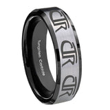 8mm-Multiple-CTR-Beveled-Edges-Brush-Black-2-Tone-Tungsten-Men's-Promise-Rings