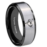 8mm-Music-&-Heart-Beveled-Edges-Brush-Black-2-Tone-Tungsten-Men's-Promise-Rings