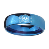 8mm-Skull-Dome-Blue-Tungsten-Carbide-Wedding-Engagement-Ring