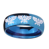 8mm-Multiple-Zelda-Skyward-Sword-Dome-Blue-Tungsten-Carbide-Wedding-Bands-Ring