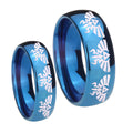 Multiple Zelda Skyward Sword Dome Blue Tungsten Couple Band Set