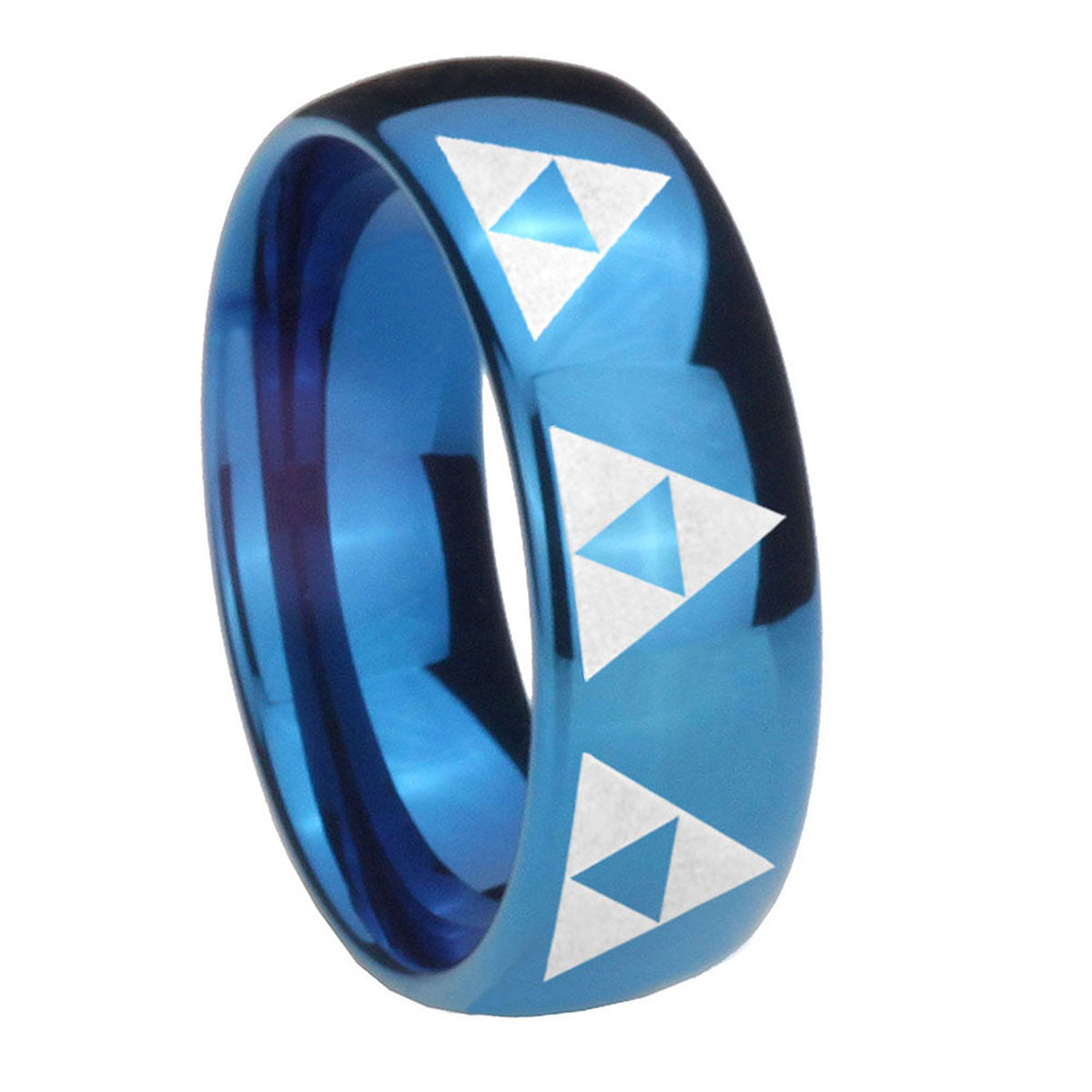 Heart Tungsten Carbide Matching Ring Set