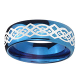 8mm-Celtic-Knot-Dome-Blue-Tungsten-Carbide-Mens-Anniversary-Ring