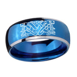 8mm-Celtic-Dog-Dome-Blue-2-Tone-Tungsten-Carbide-Promise-Ring