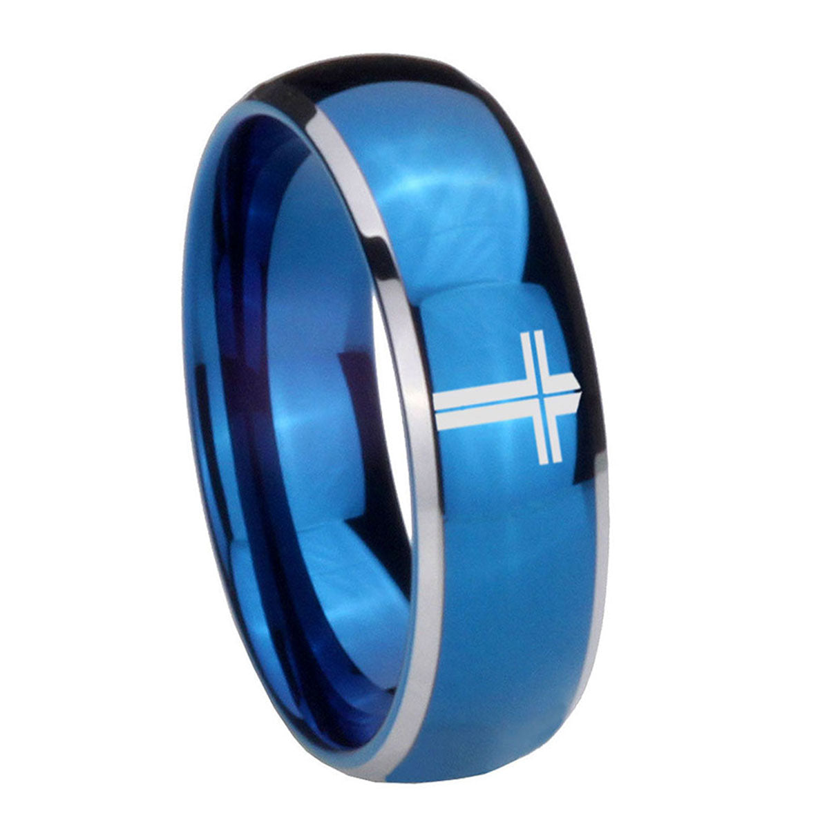 Leo Zodiac Tungsten Carbide Promise Ring Set