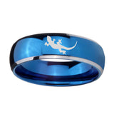 8mm-Lizard-Dome-Blue-2-Tone-Tungsten-Carbide-Men's-Engagement-Ring
