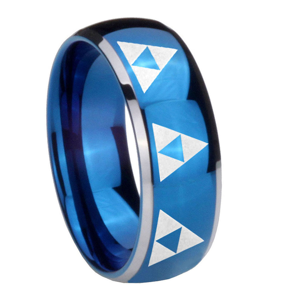 Heart Tungsten Carbide His Hers Ring Set