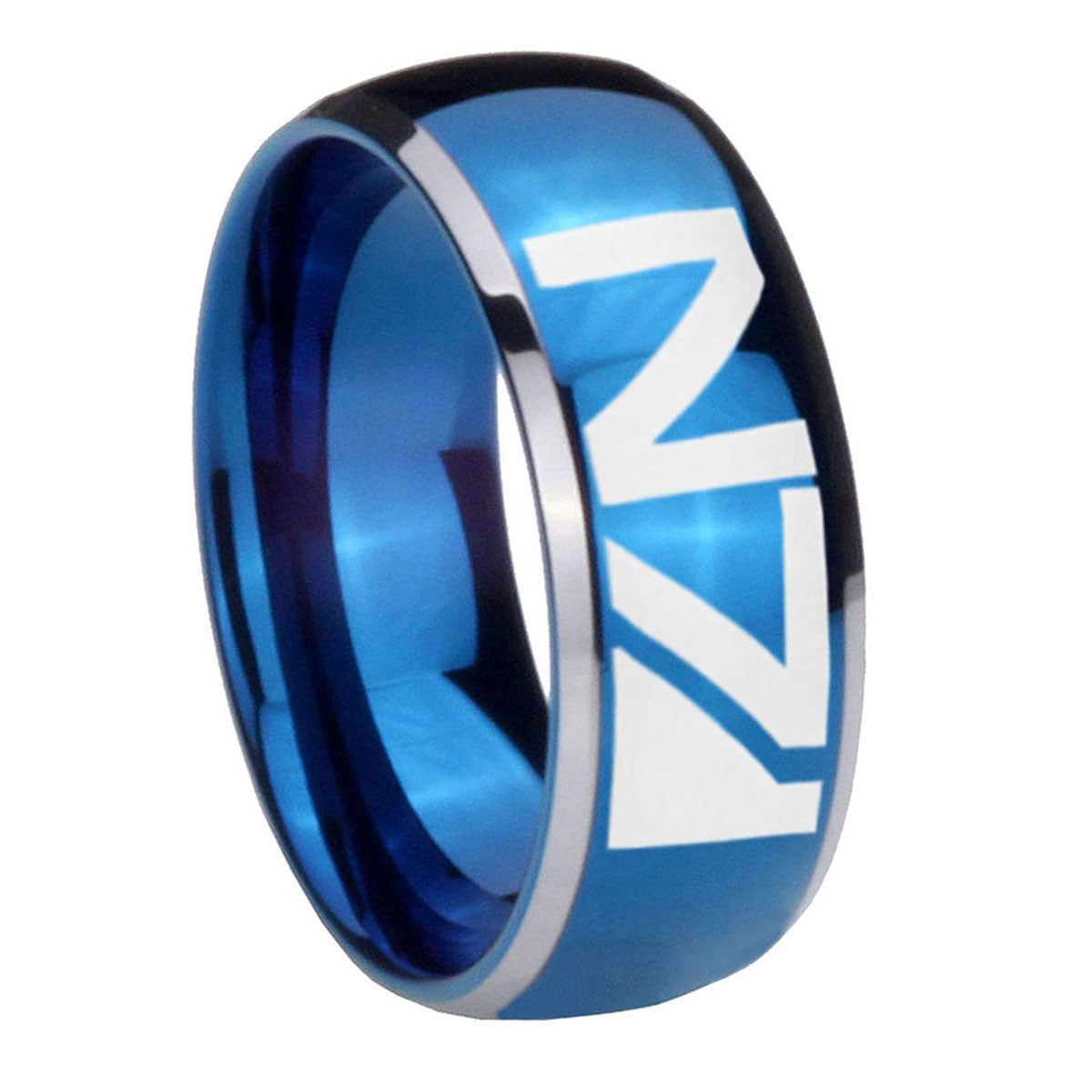 Masonic 32 Design Tungsten Carbide Bridal Set Rings