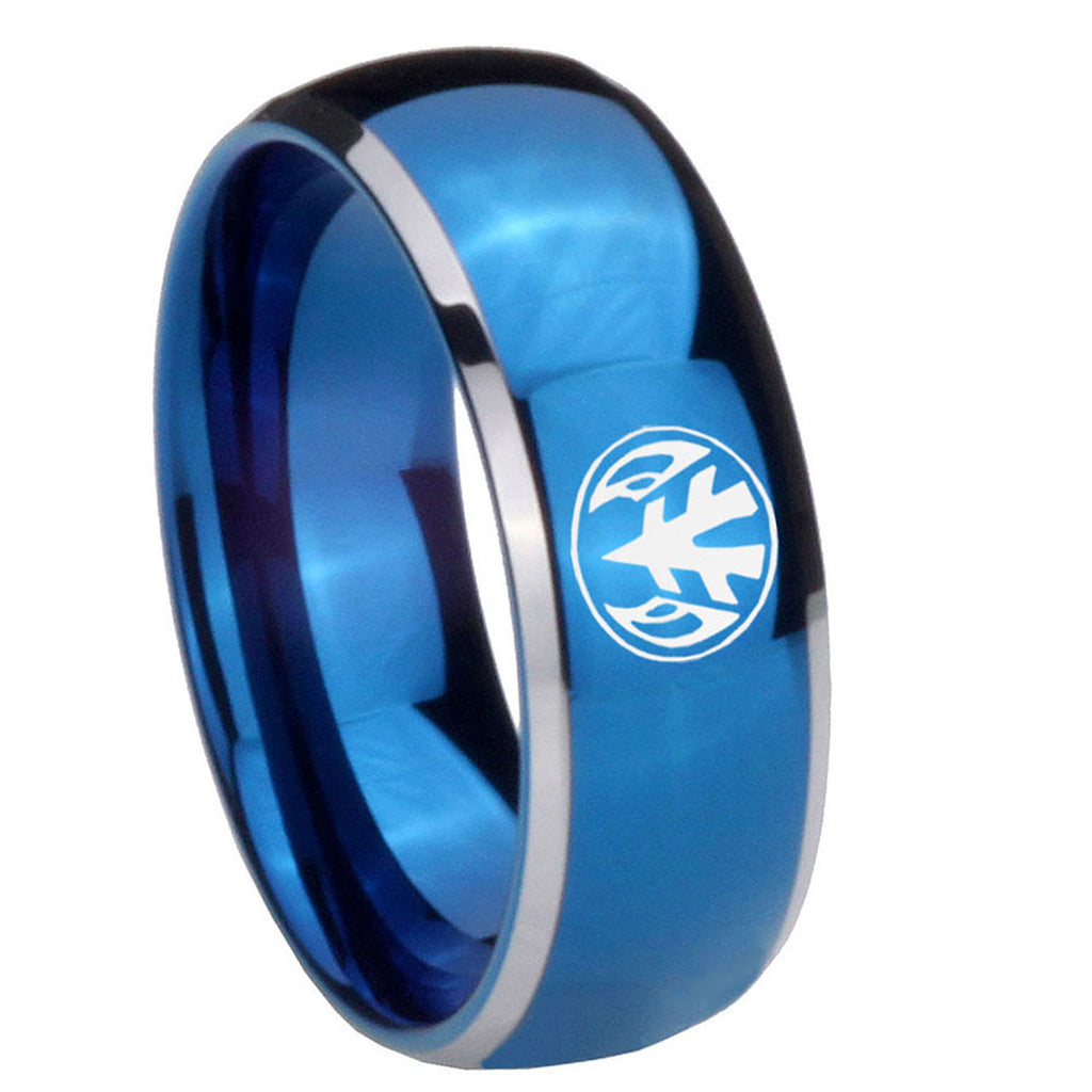 Christian Cross Tungsten Carbide Bridal Ring Set