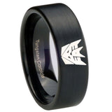 8mm-Decepticon-Transformers-Pipe-Cut-Brush-Black-Tungsten-Wedding-Band-Mens