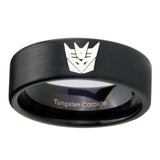 8mm-Decepticon-Transformers-Pipe-Cut-Brush-Black-Tungsten-Wedding-Band-Mens
