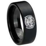 8mm-Masonic-32-Degree-Freemason-Pipe-Cut-Brush-Black-Tungsten-Carbide-Wedding-Engagement-Ring