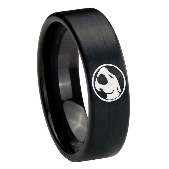 8mm-Thundercat-Pipe-Cut-Brush-Black-Tungsten-Carbide-Men's-Engagement-Ring