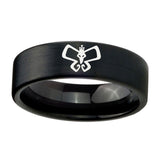 8mm-Monarch-Pipe-Cut-Brush-Black-Tungsten-Carbide-Mens-Promise-Ring