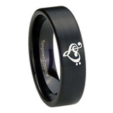8mm-Music-&-Heart-Pipe-Cut-Brush-Black-Tungsten-Carbide-Mens-Promise-Ring