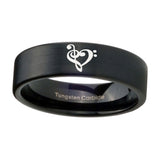 8mm-Music-&-Heart-Pipe-Cut-Brush-Black-Tungsten-Carbide-Mens-Promise-Ring