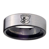 8mm-Clone-Trooper-Pipe-Cut-Brushed-Silver-Tungsten-Personalized-Ring