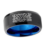 8mm-Celtic-Dog-Bevel-Tungsten-Carbide-Blue-Mens-Promise-Ring