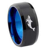 10mm-Keller-Whale-Bevel-Tungsten-Carbide-Blue-Wedding-Ring