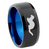 10mm-Otter-Bevel-Tungsten-Carbide-Blue-Wedding-Ring