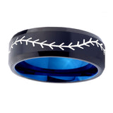 10mm-Baseball-Bevel-Tungsten-Carbide-Blue-Promise-Rings