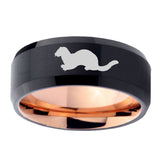 10mm-Otter-Bevel-Tungsten-Rose-Gold-Mens-Wedding-Band