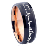 10mm-Heart-Beat-forever-Heart-always-more-Bevel-Tungsten-Rose-Gold-Ring
