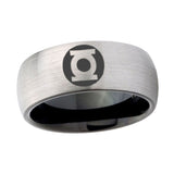 6, 8mm Green Lantern Dome Silver Best Man Gifts