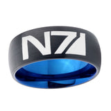 10mm-N7-Design-Dome-Tungsten-Carbide-Blue-Engagement-Ring