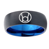 5, 8mm Red Lantern Dome Blue Black Man Wedding Gift