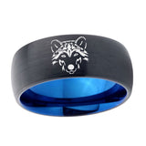 10mm-Wolf-Dome-Tungsten-Carbide-Blue-Engagement-Ring