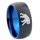10mm-Chimpanzee-Dome-Tungsten-Carbide-Blue-Engagement-Ring