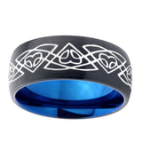 10mm-Celtic-Braided-Dome-Tungsten-Carbide-Blue-Engagement-Ring