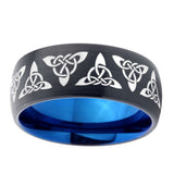 10mm-Celtic-Knot-Dome-Tungsten-Carbide-Blue-Engagement-Ring