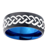 10mm-Laser-Celtic-Knot-Dome-Tungsten-Carbide-Blue-Engagement-Ring
